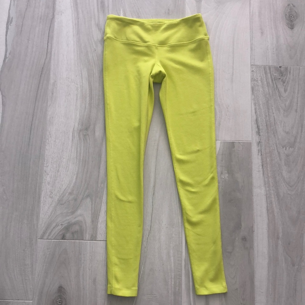 SPLITS59 Neon Yellow/Green leggings size XS